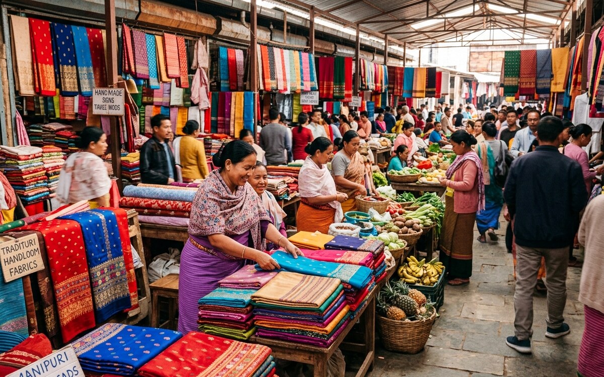 Imphal Travel Guide: Kangla Fort and Ima Keithel Women's Market