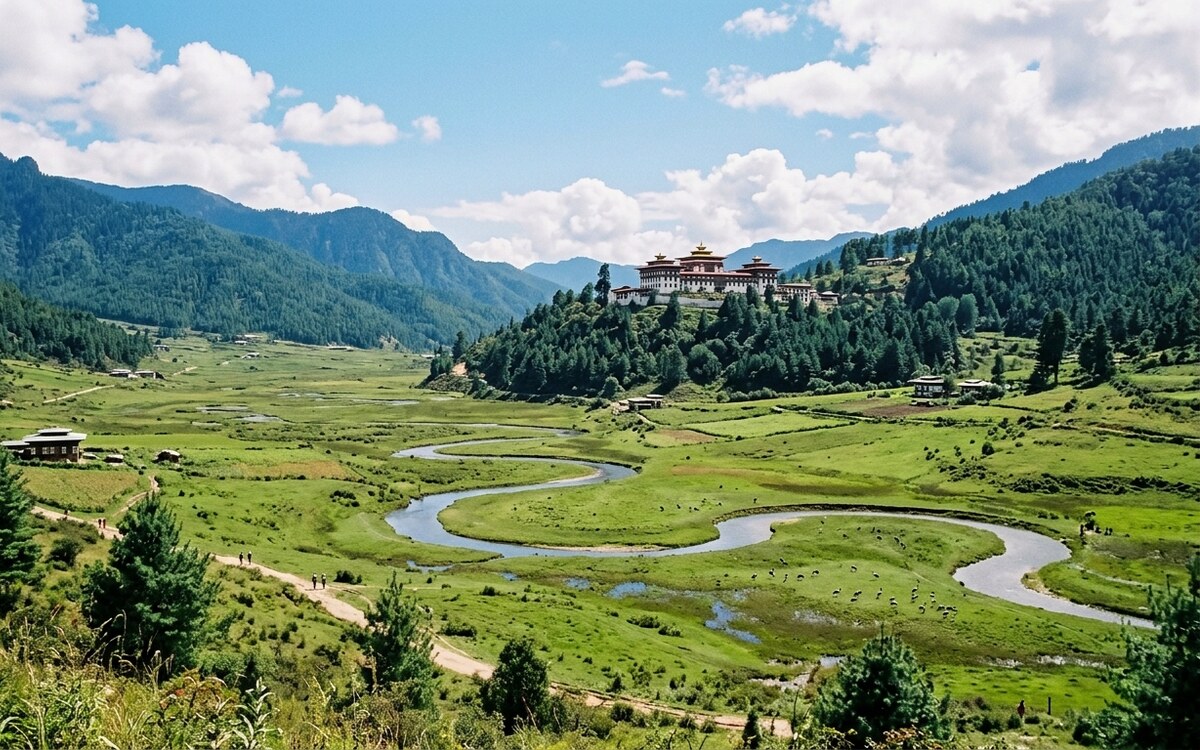 Phobjikha Valley Gangtey