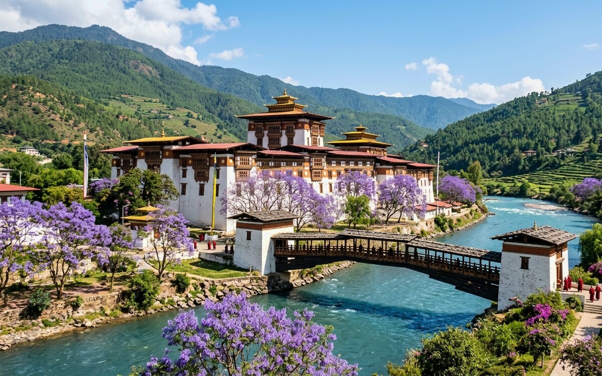 Punakha Dzong Fortress
