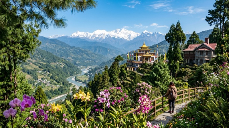 Kalimpong Heritage, Orchids & Monastery Tour